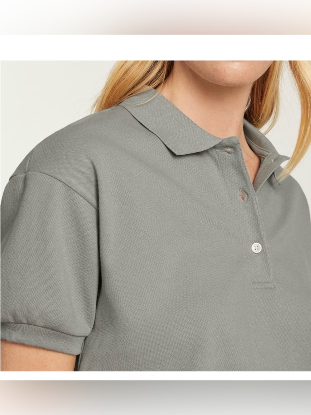 Everlane Organic Cotton Oversized Polo Shirt , size XS - Picture 4 of 11